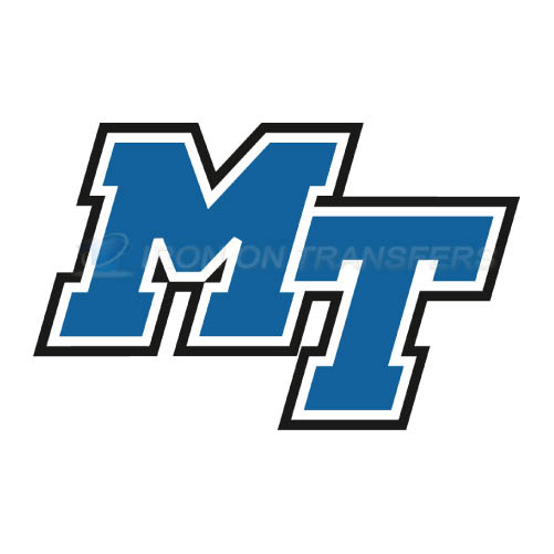 Middle Tennessee Blue Raiders Iron-on Stickers (Heat Transfers)NO.5086
